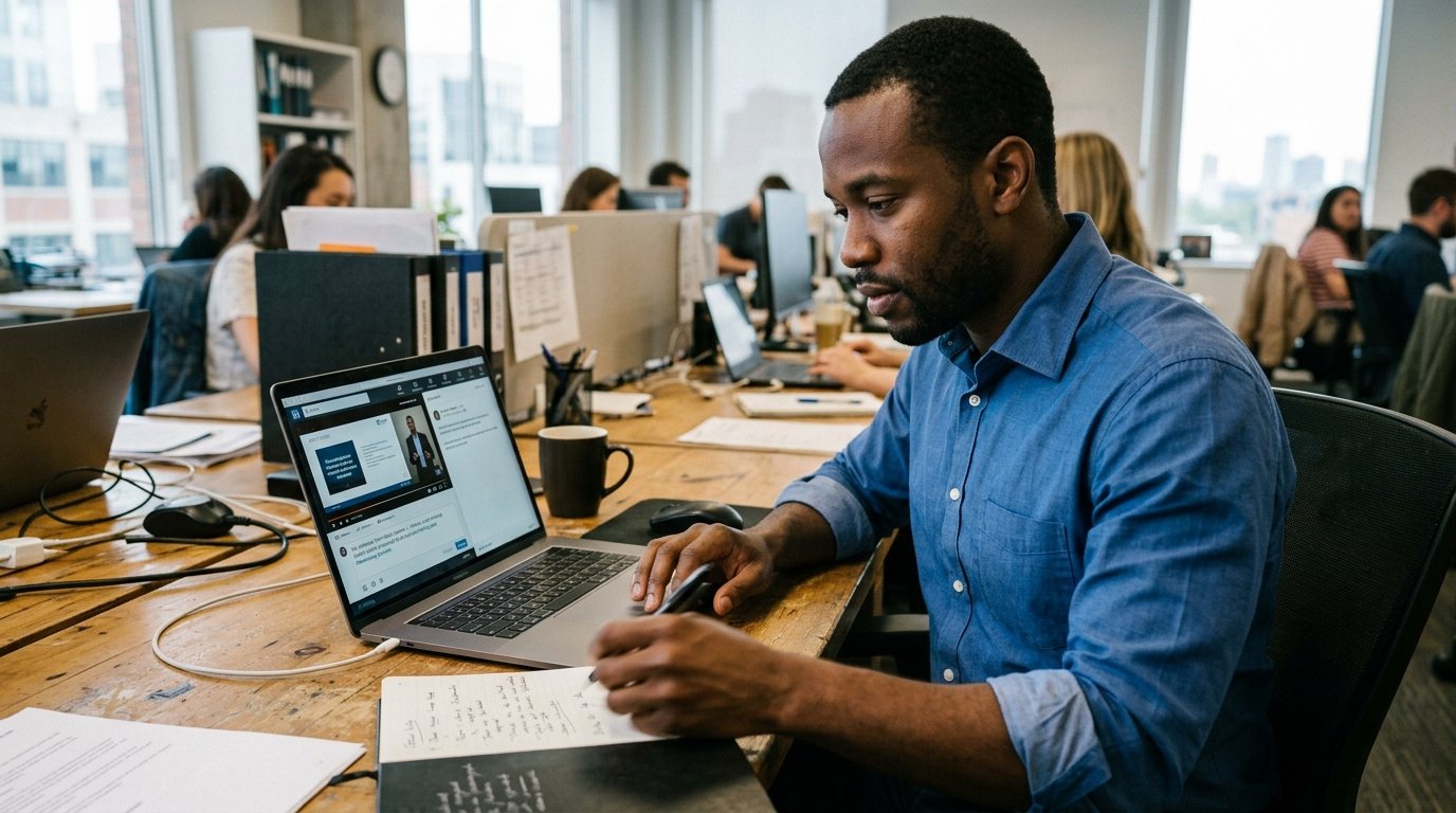 Как создать LinkedIn пост из вебинара